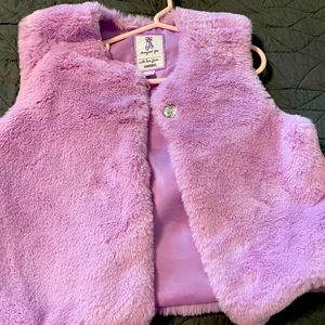 Gymboree Girls Fur Vest
